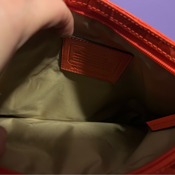 Coach Orange Crossbody Bag - Picture 3 of 7